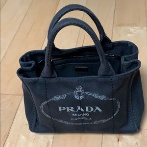 Prada Canapa black small Authentic
